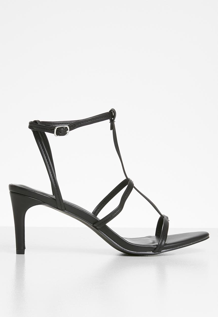 Superbalist - Gina barely there heel - black
