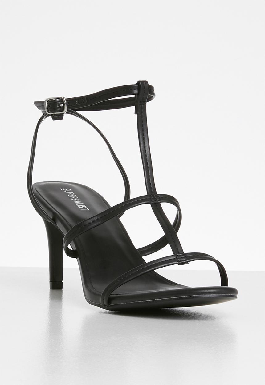 Superbalist - Gina barely there heel - black