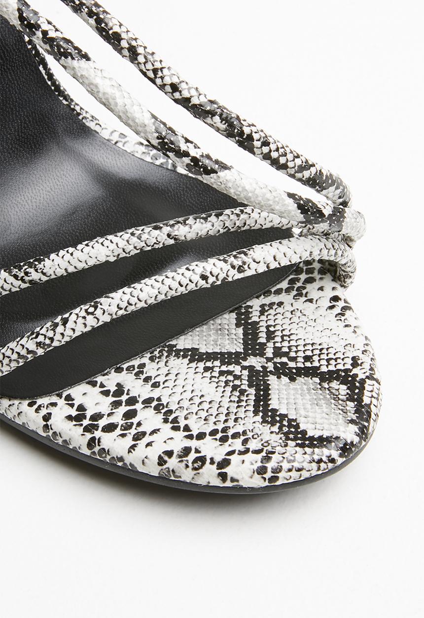 Superbalist - Tamara heel - black & white 