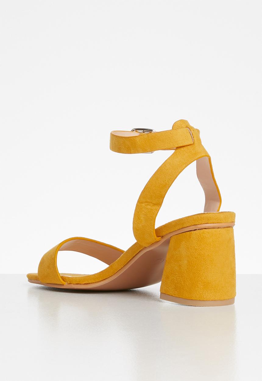 Superbalist - Melissa block heel - yellow