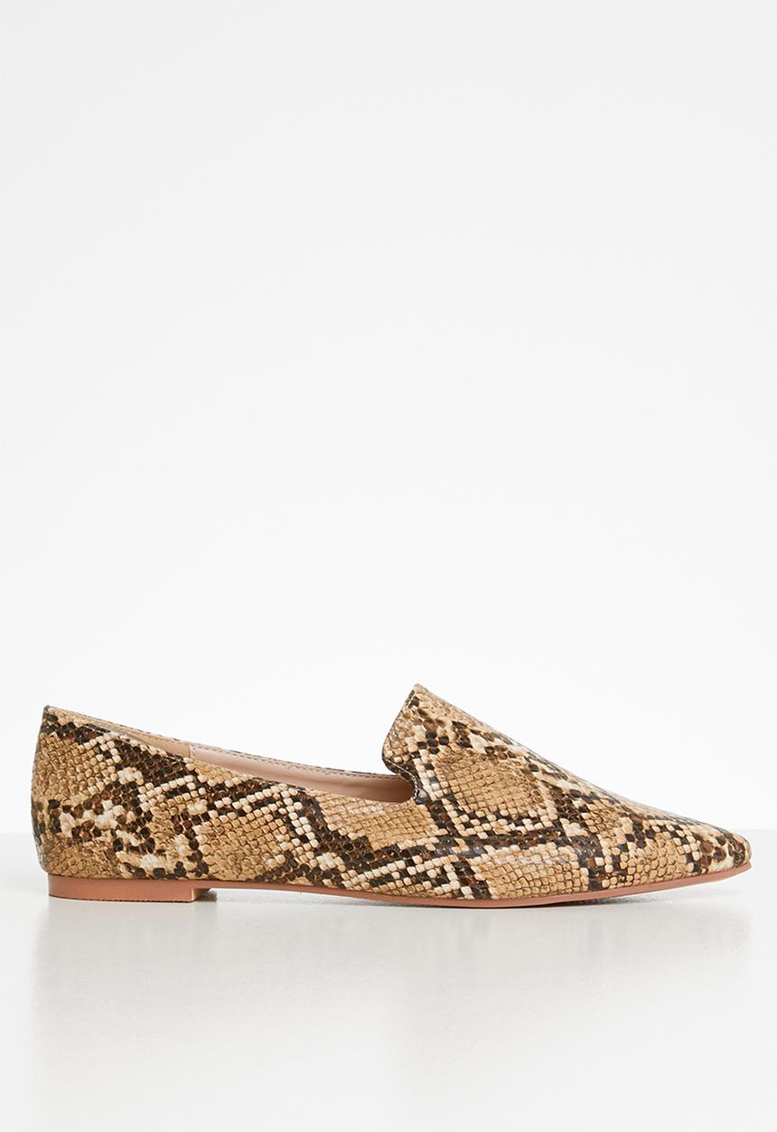 edit - Jessica loafer - brown & beige 