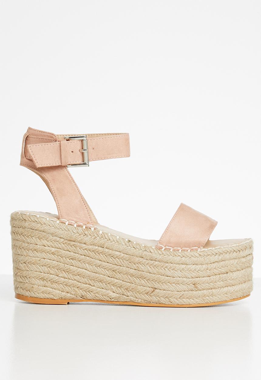 Superbalist - Camila espadrille flatform - pink