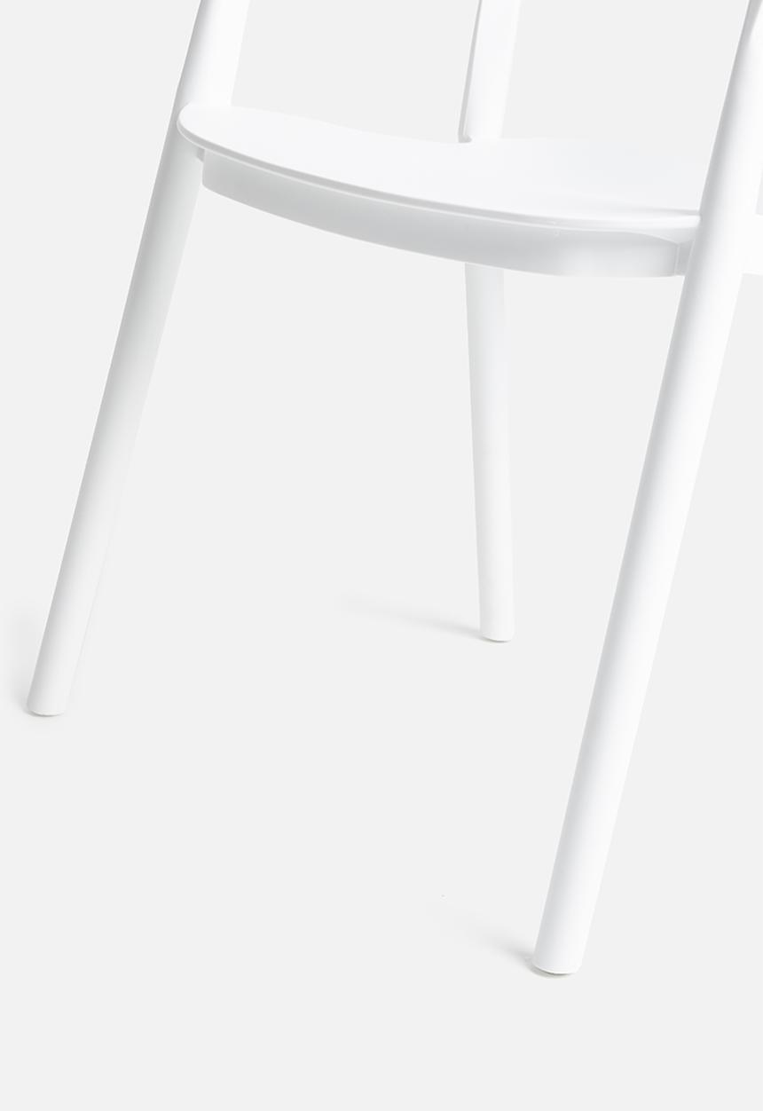Sixth Floor - Luna chair - white