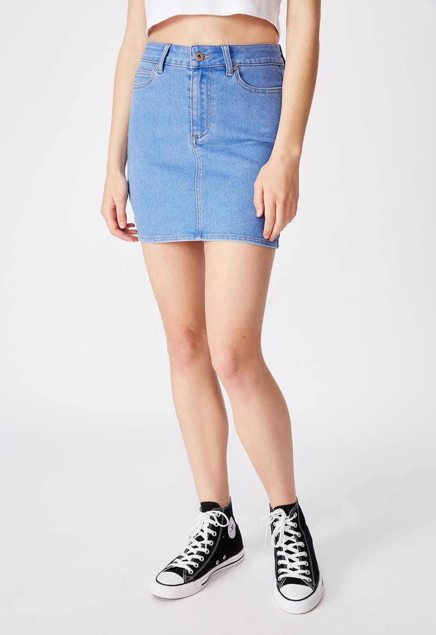 Factorie - Malibu stretch skirt - blue