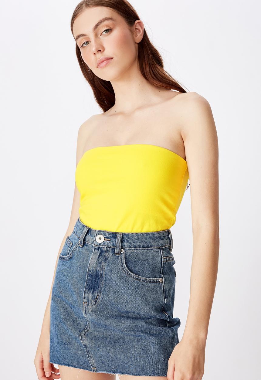 Factorie - Longline bandeau - yellow