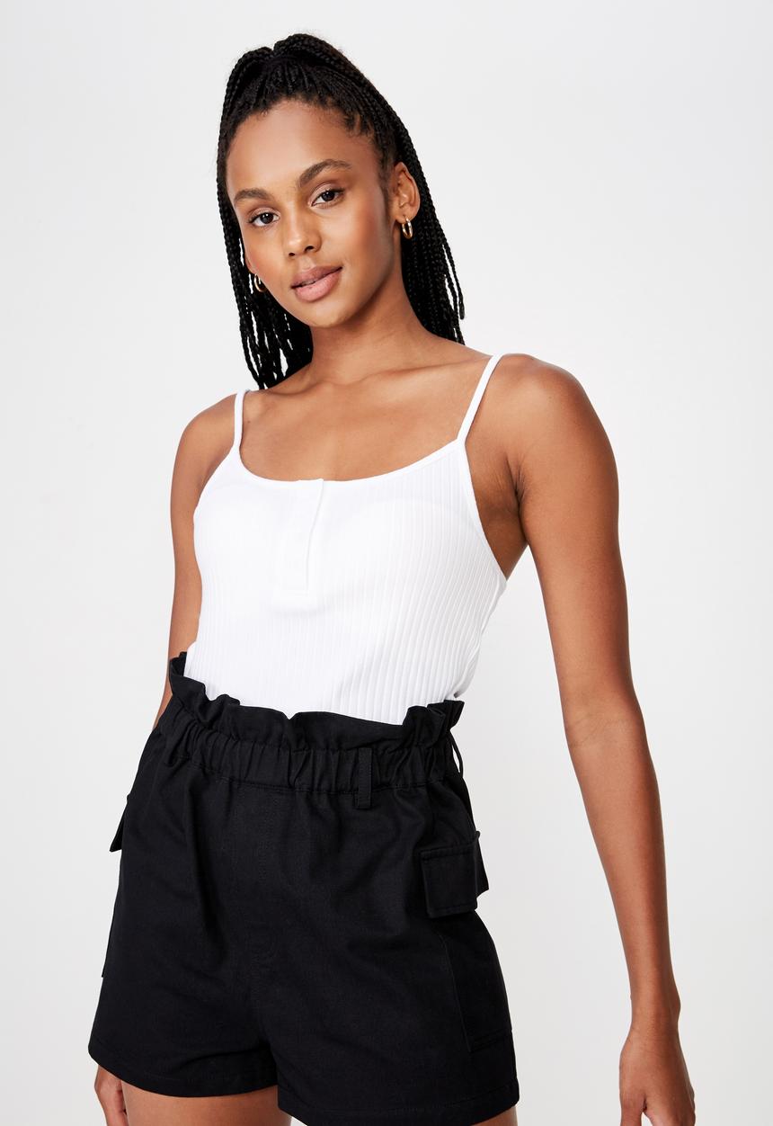 Factorie - Henley singlet - white