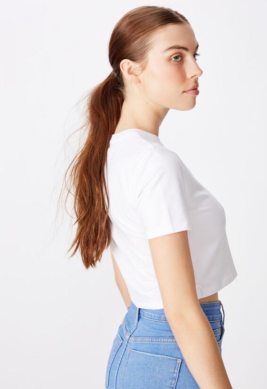 Factorie - Fitted graphic T-shirt - white