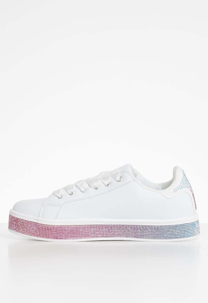 SISSY BOY - Chasing rainbows sneaker - white