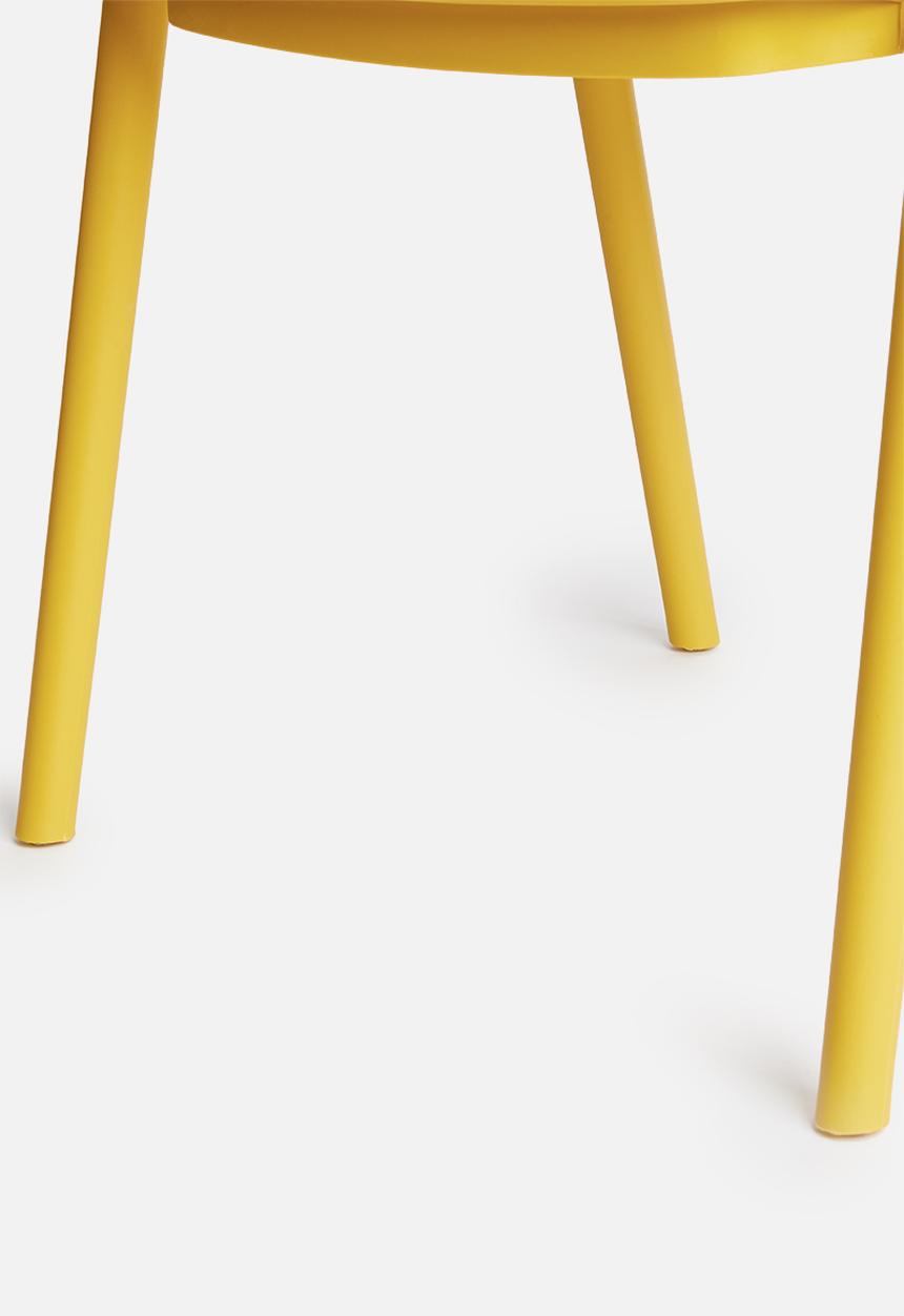 Sixth Floor - Luna chair - mustard