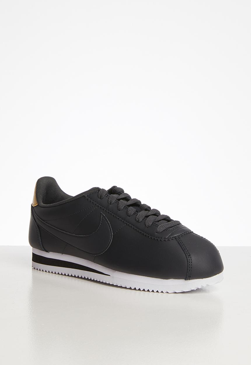 Nike - Classic Cortez - off noir-black-metallic gold