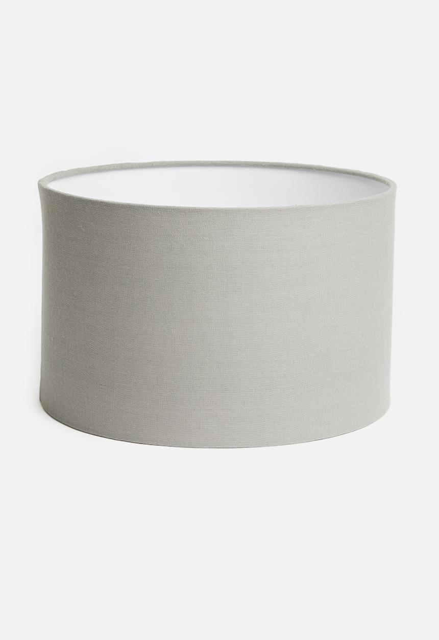 Sixth Floor - Barrel lampshade - grey