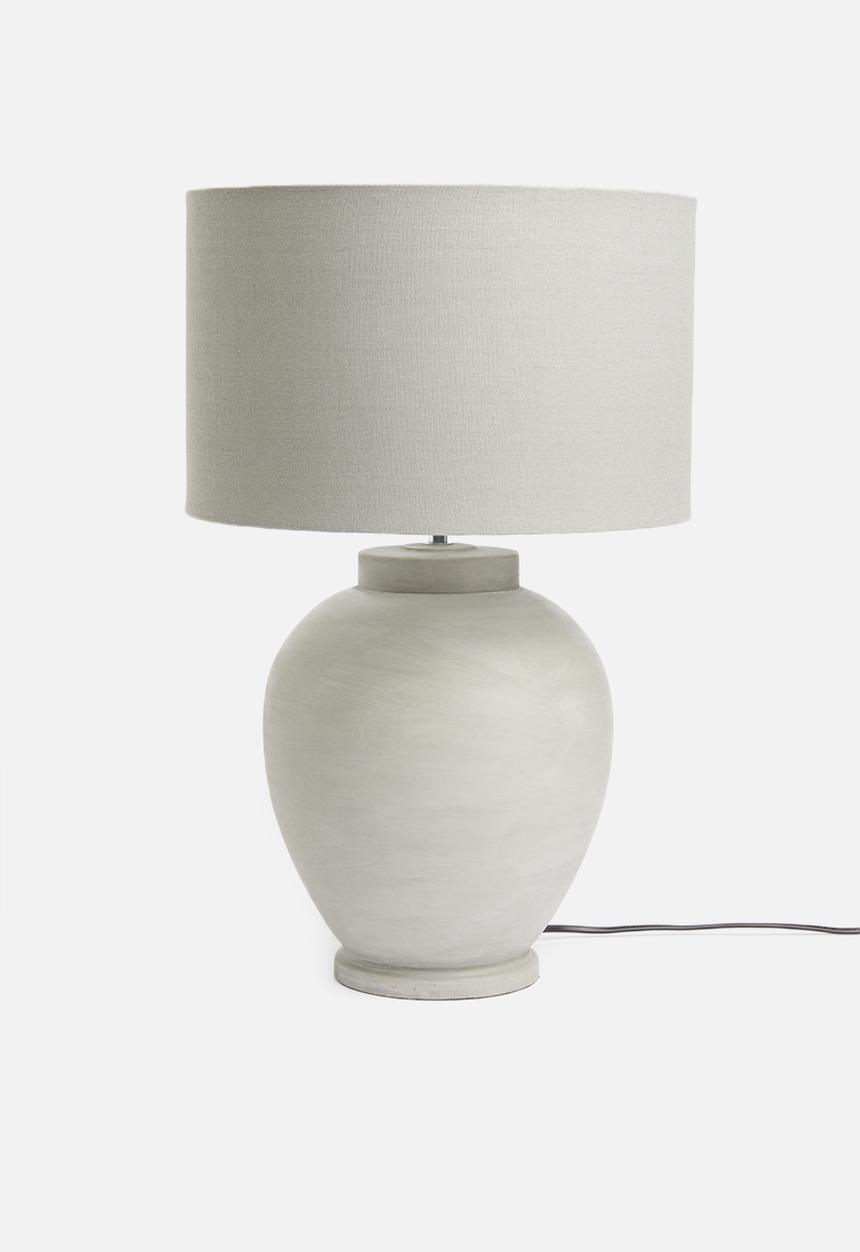 Sixth Floor - Barrel lampshade - grey