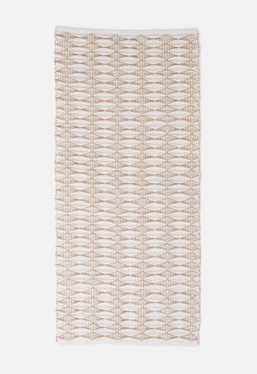 Sixth Floor - Marcie jute runner - natural & white