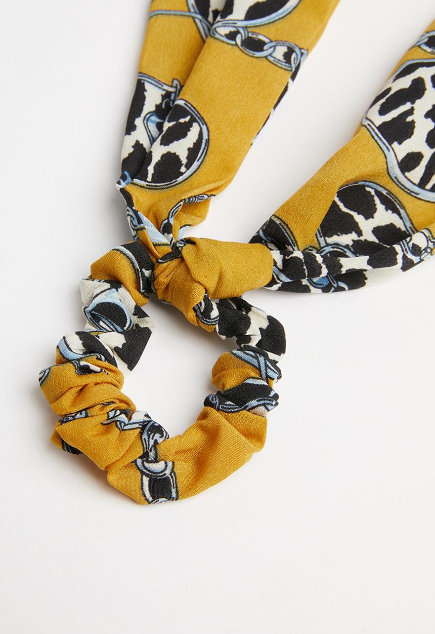 Superbalist - Bowknot scrunchie - yellow