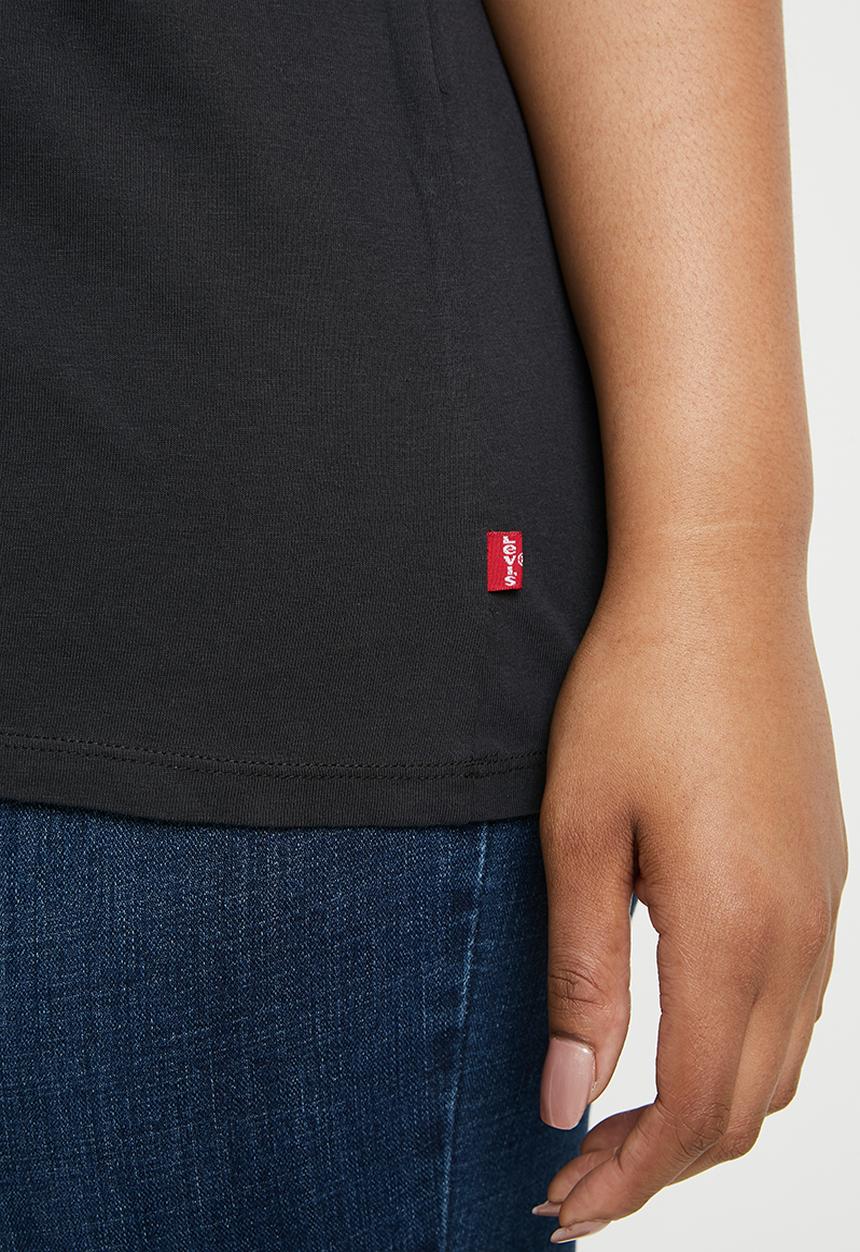 Levi’s® - Curve sequin print perfect tee - black