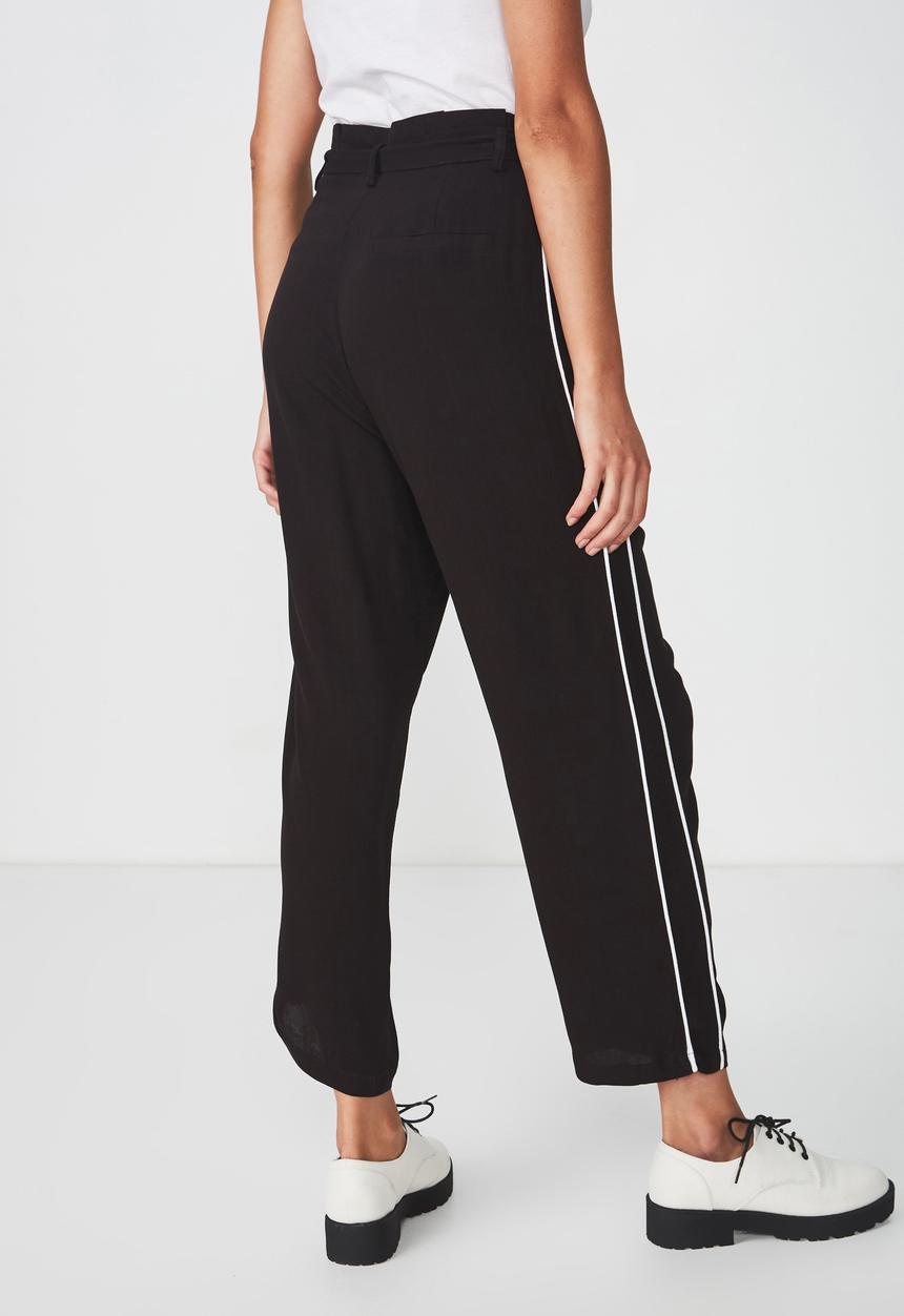 Cotton On - Shannon pants - black 