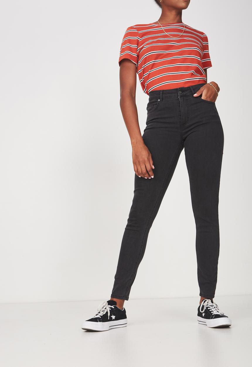 Factorie - The skinny mid rise jeans - black