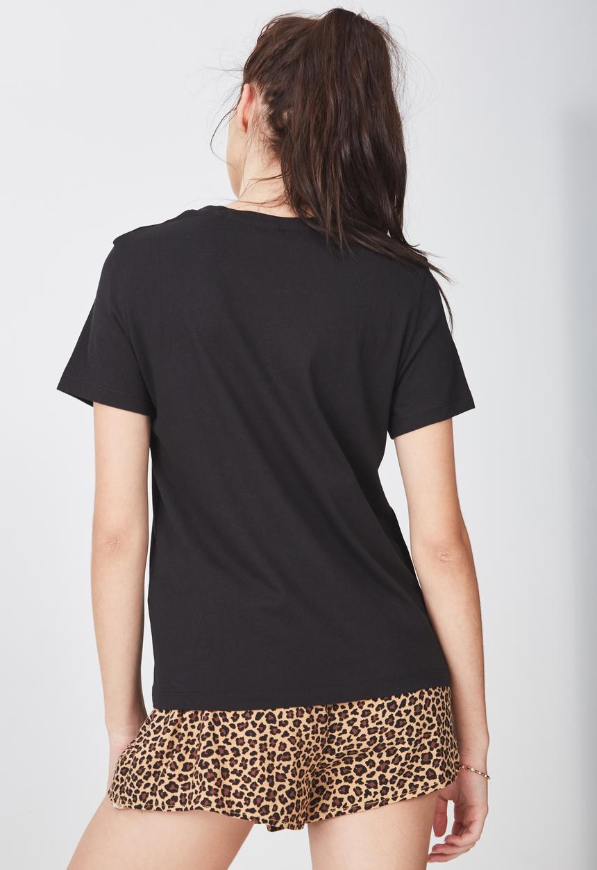 Factorie - Basic T-shirt - black