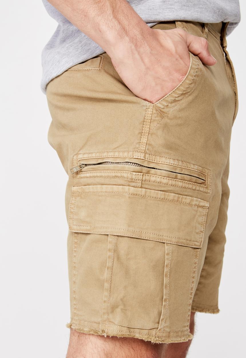 Cotton On - Utility cargo short - beige