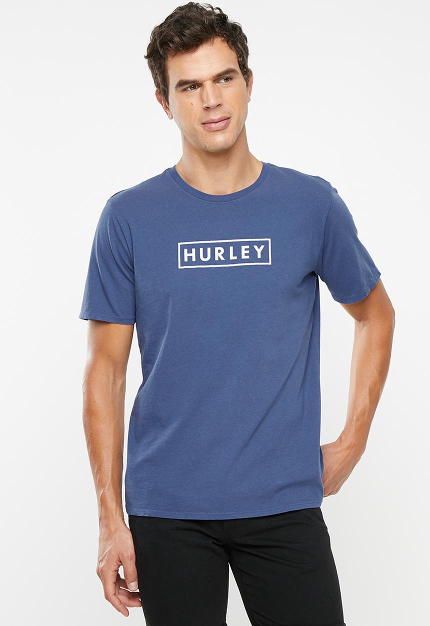 Hurley - Bnz boxed short sleeve tee - blue