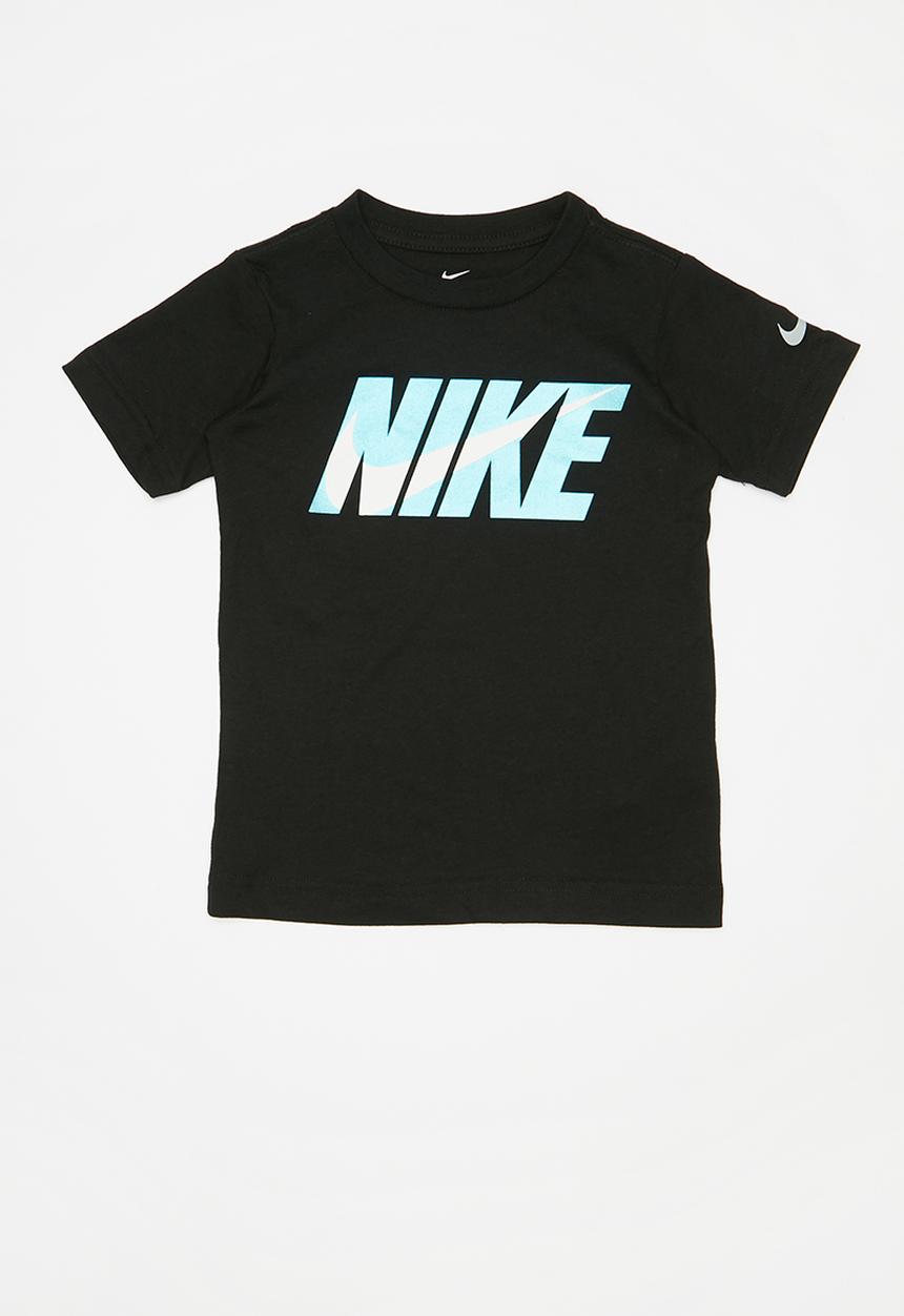 Nike - Nike block short sleeve swoosh tee - black