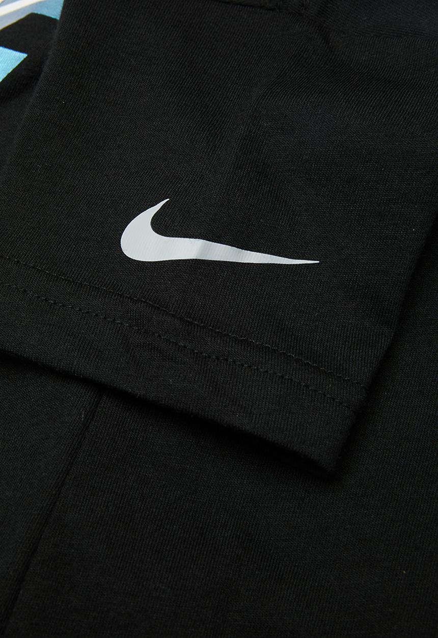 Nike - Nike block short sleeve swoosh tee - black