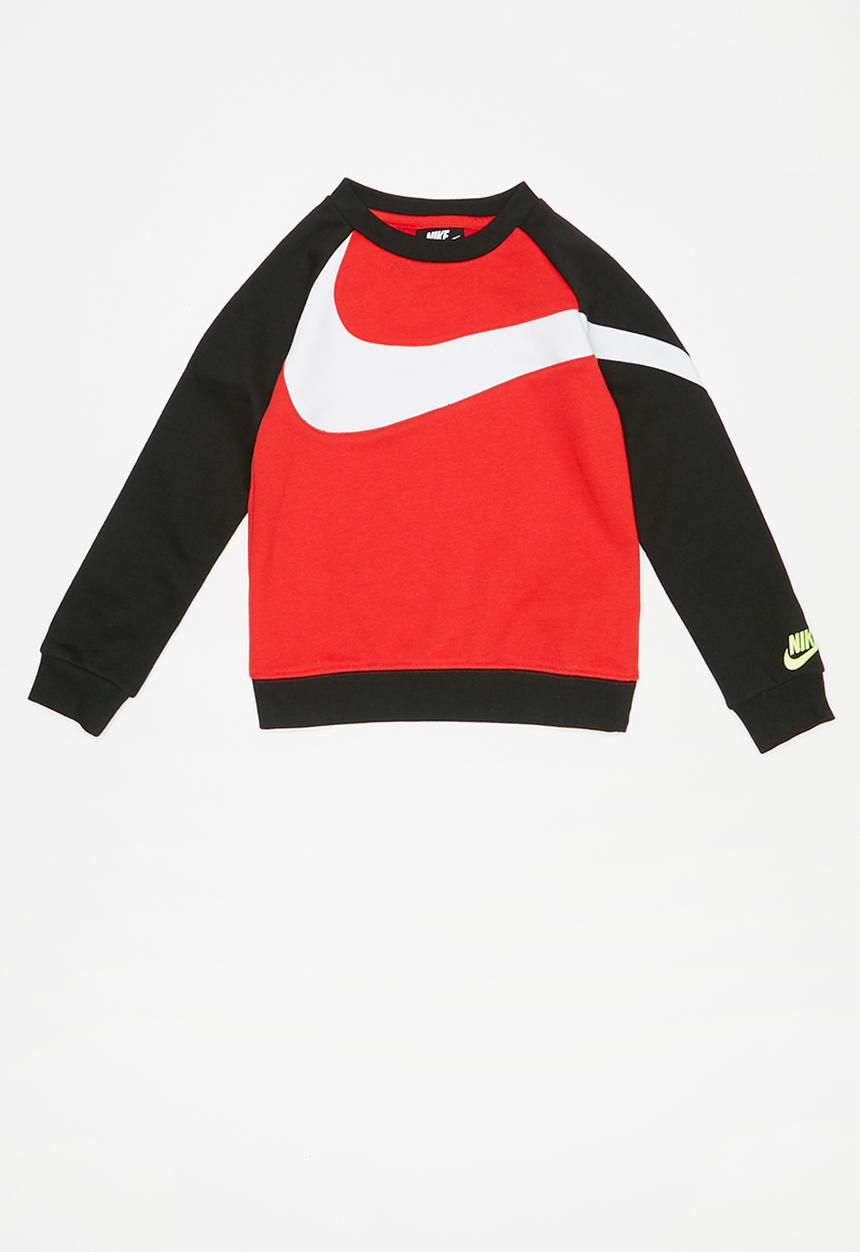 Nike - Nike boys french terry crew - multi