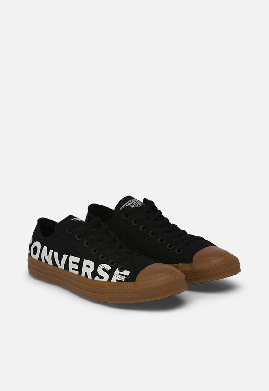 Converse - Chuck Taylor All Star Wordmark - black / gum honey