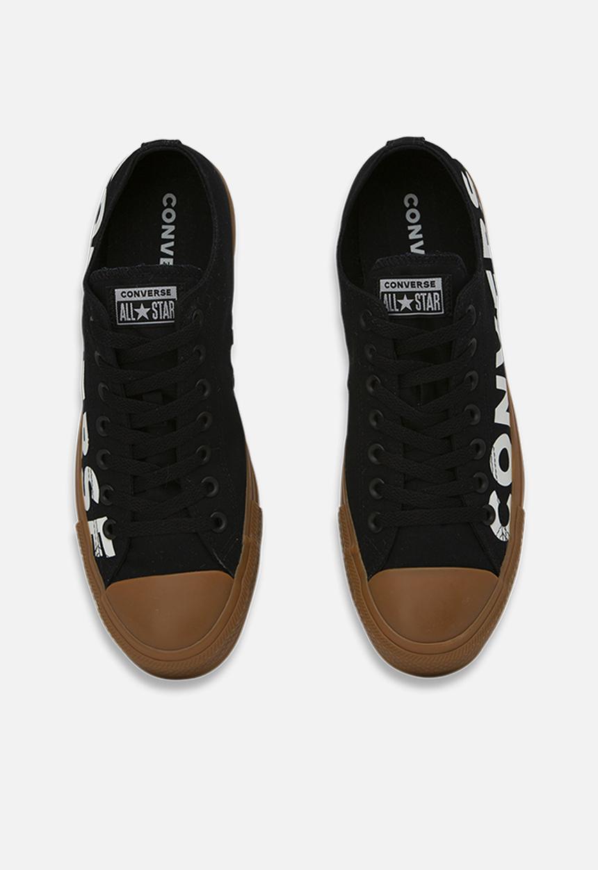 Converse - Chuck Taylor All Star Wordmark - black / gum honey