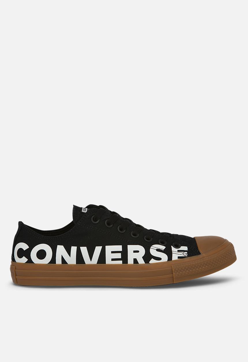 Converse - Chuck Taylor All Star Wordmark - black / gum honey