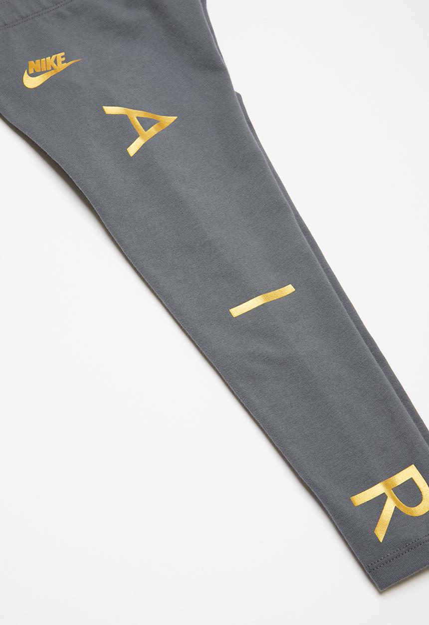 Nike - Nike girls leggings - grey 