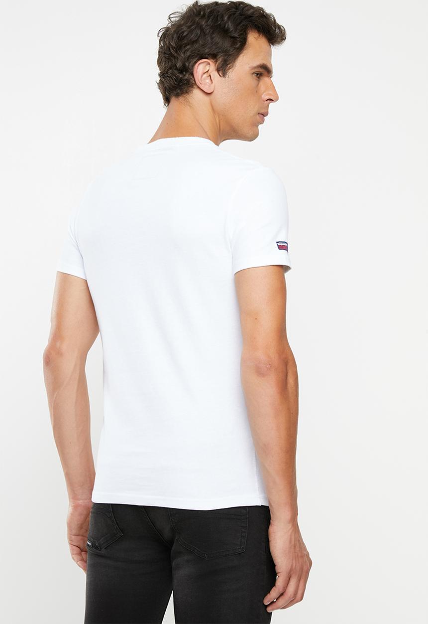 Superdry. - Premium goods tonal tee - white