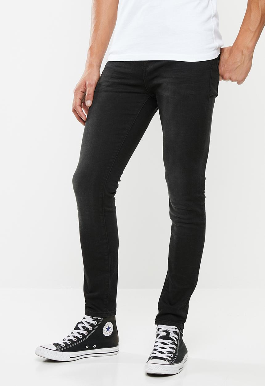 Superdry. - Travis skinny jeans - black