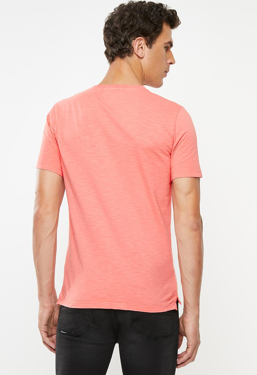 Superdry. - Dry originals pocket tee - coral
