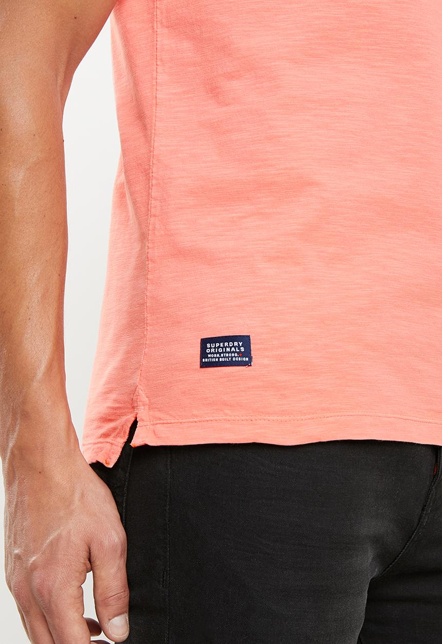 Superdry. - Dry originals pocket tee - coral