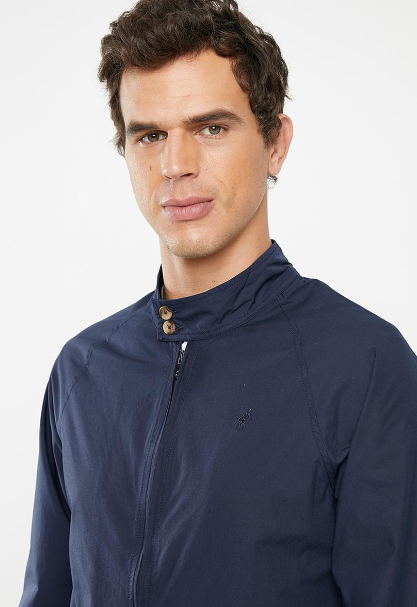 POLO - Colton light weight Harrington jacket - navy