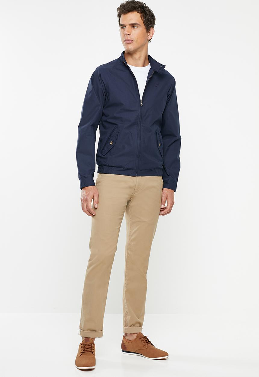 POLO - Colton light weight Harrington jacket - navy