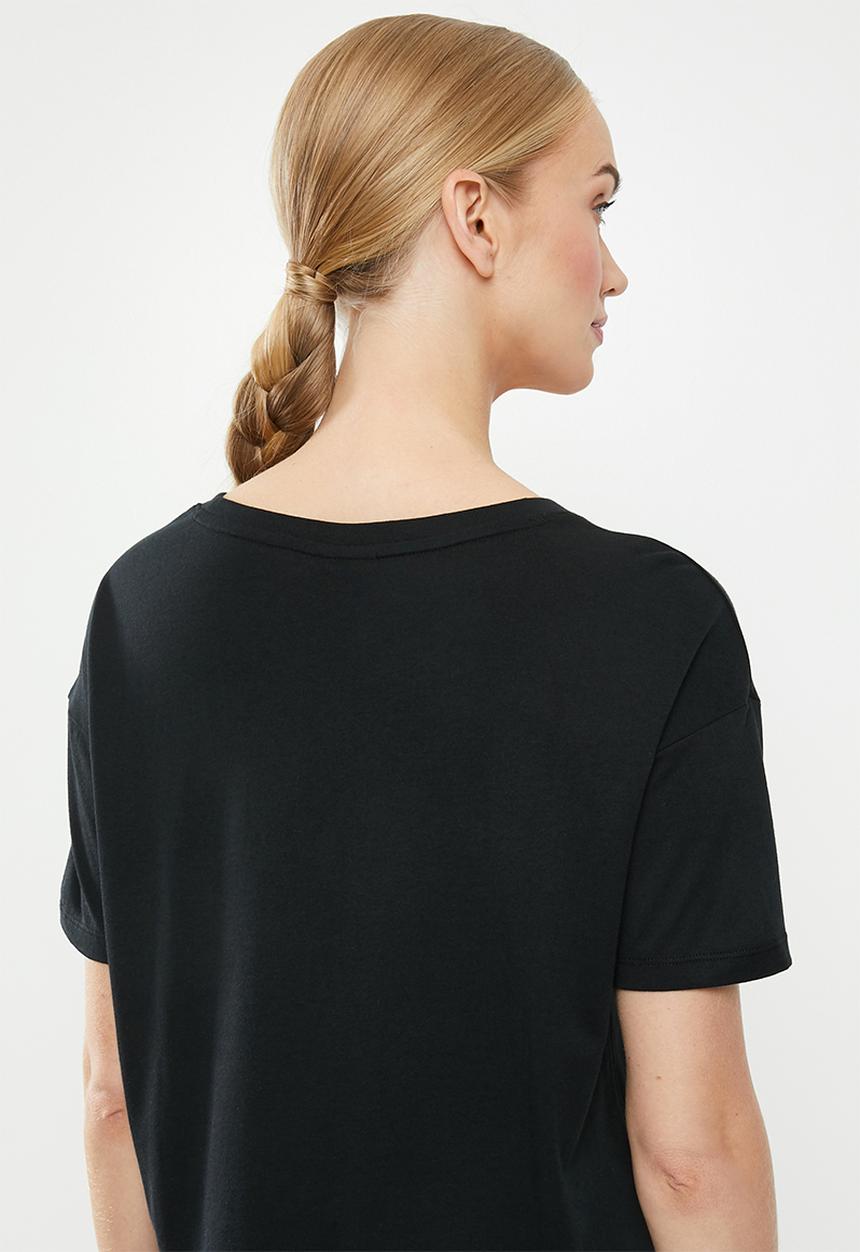 New Balance  - In bloom tee - black