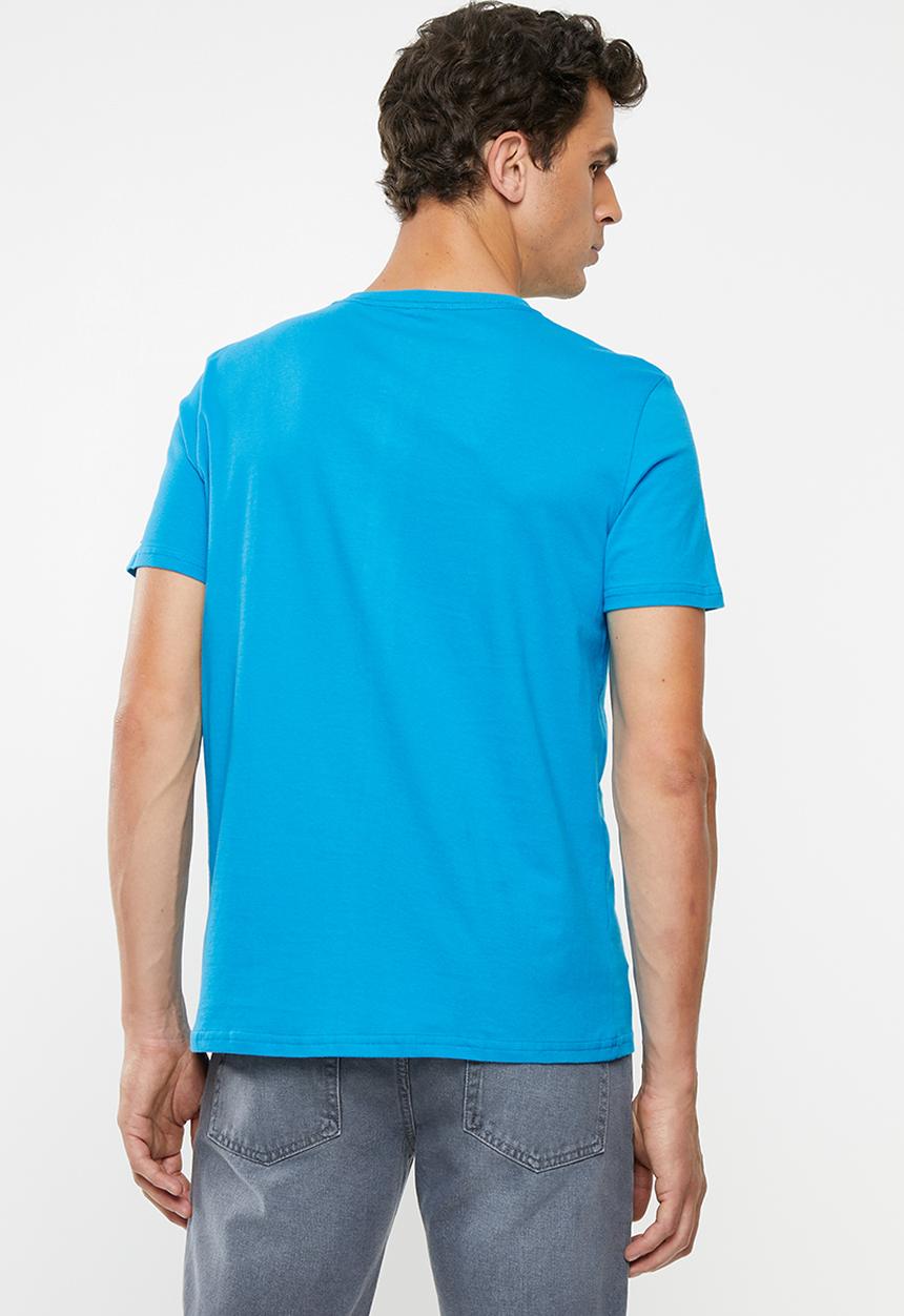 Lee  - Hard circle tee - blue