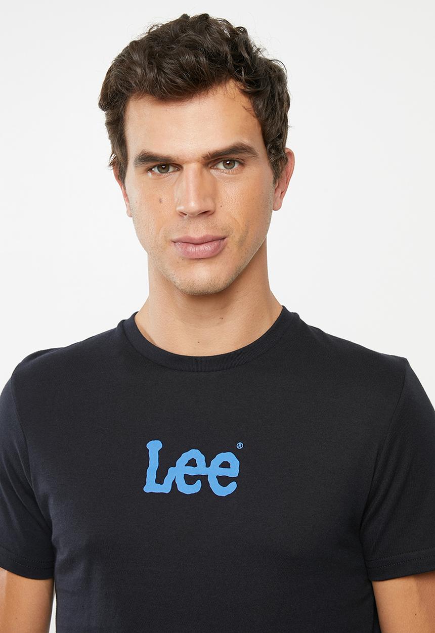 Lee  - Mid chest logo tee - black