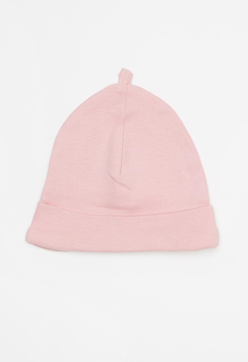 Pop Candy - Bunny print 2 pack beanie - pink