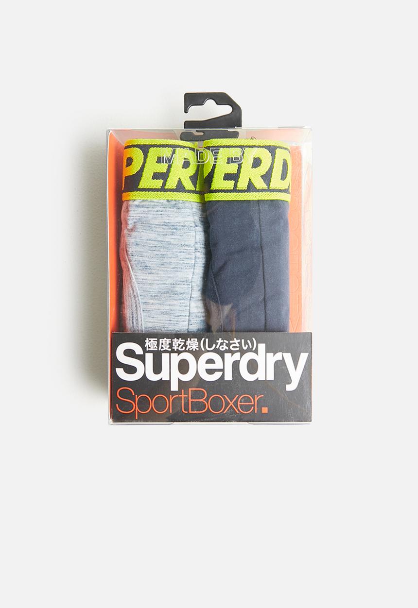 Superdry. - Sport 2 pack boxers - multi