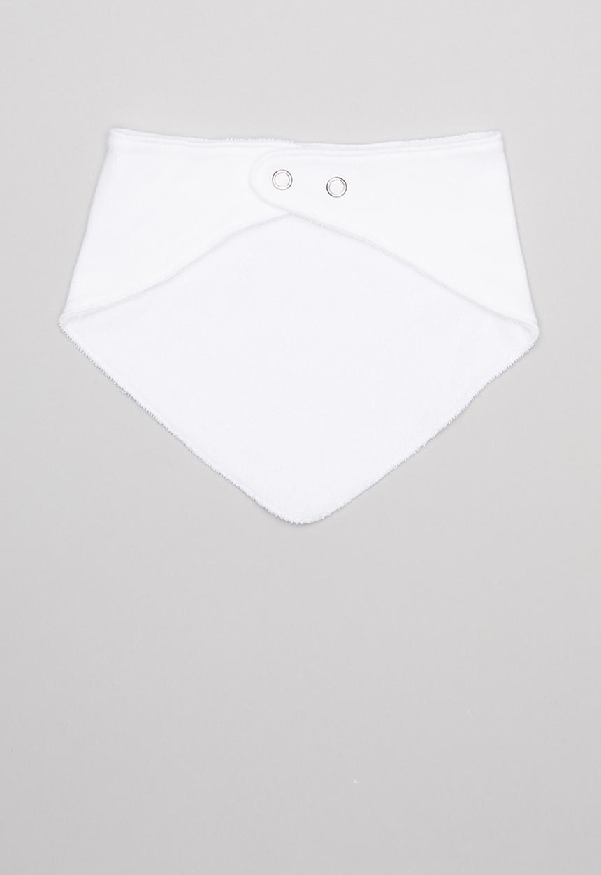 Pop Candy - Hippo & balloons 2 pack bib - white