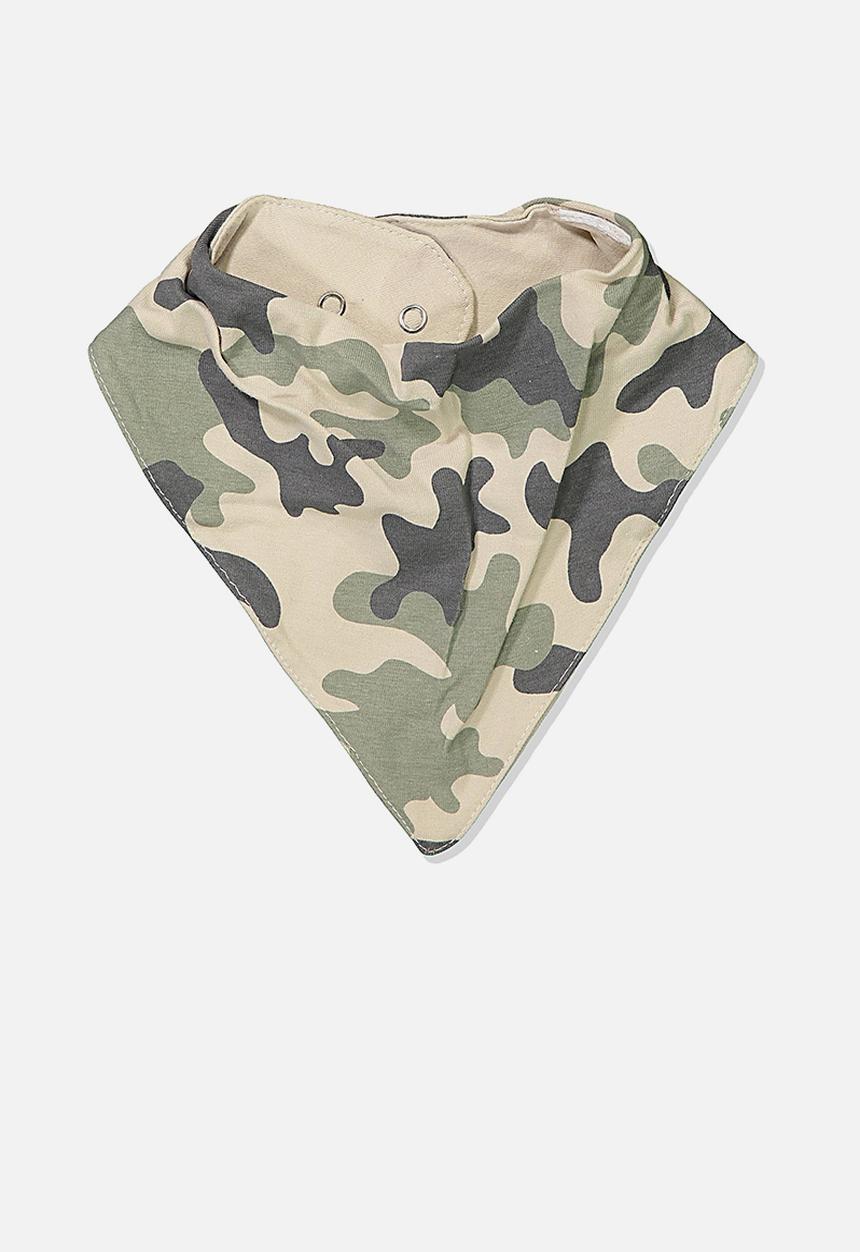 Cotton On - The kerchief bib - green