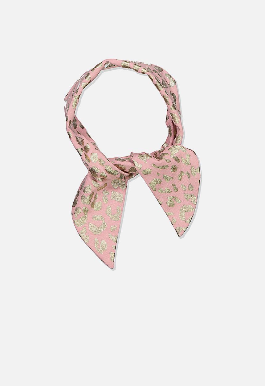 Cotton On - The tie headband - pink & gold