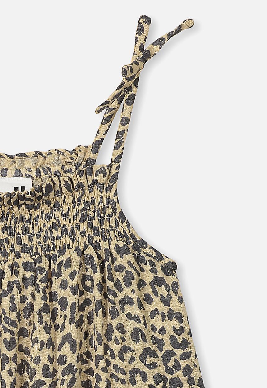 Cotton On - Lila sleeveless dress - beige & grey
