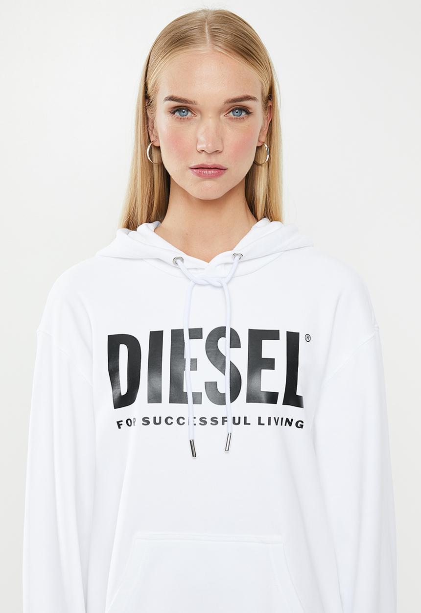 Diesel  - S-crew-division-d felpa - white