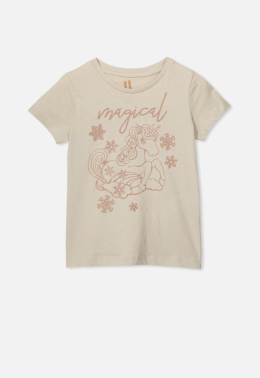 Cotton On - Penelope short sleeve - beige 