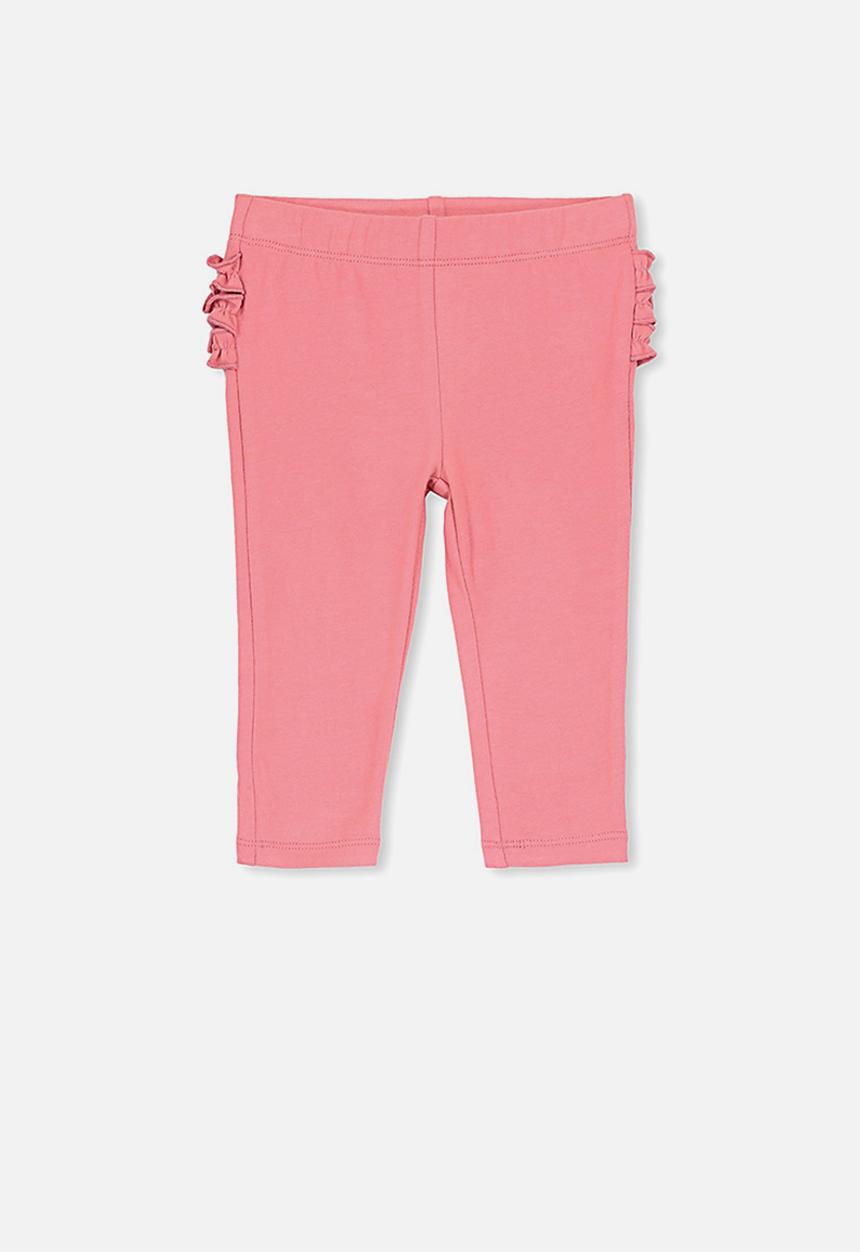 Cotton On - Quinn ruffle legging - pink