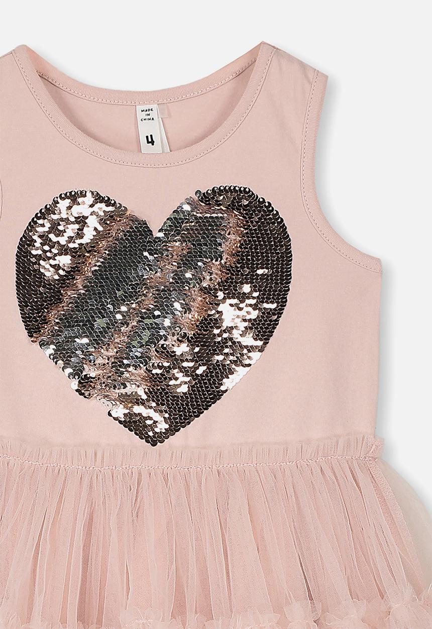 Cotton On - Iris tulle dress - pink 